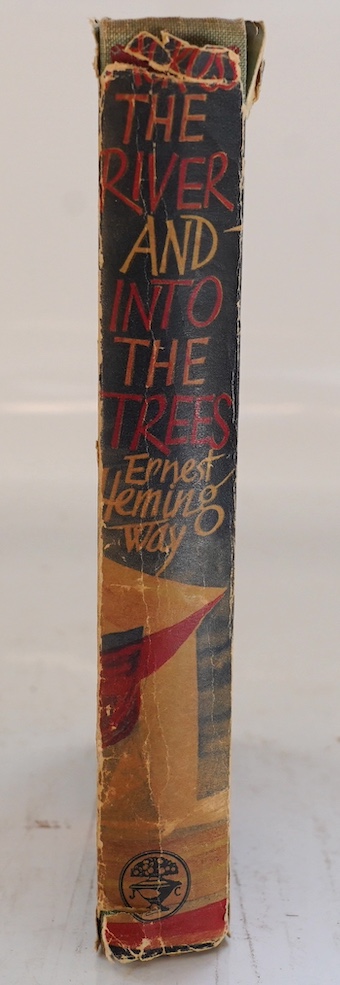 Tolkien, J.R.R. - The Lord of the Rings. 2nd edition, 6th impression, 3 vols. text map and 3 folded maps (all with outline colour); publisher's cloth and d/wrappers. 1971; sold with: Hemingway, Ernest - Across the River